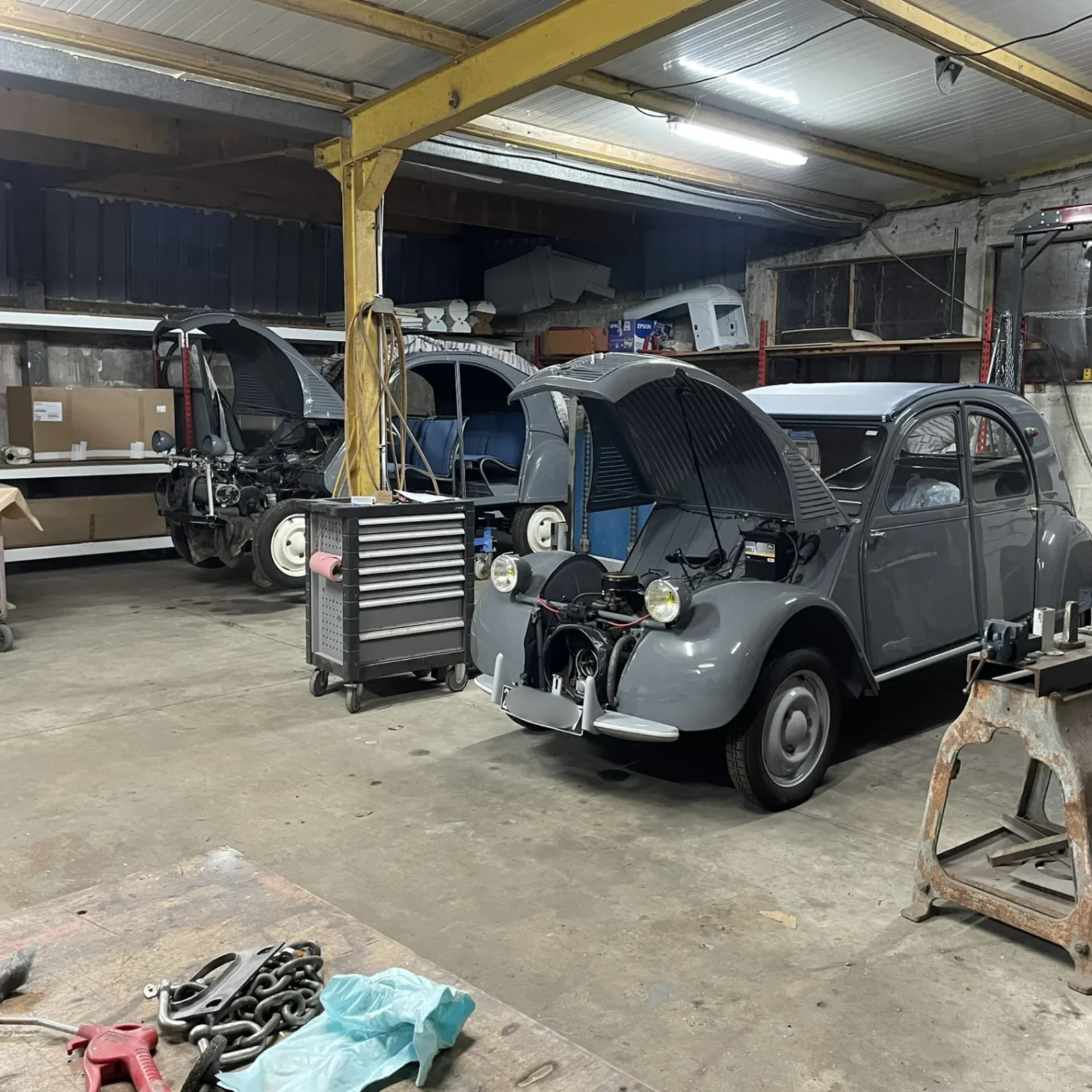 entretien 2CV Saumur